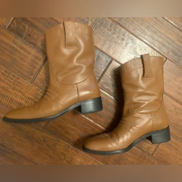 BIBI LOU Briana Western Boot In Cuero - Size 38 - Picture 6 of 10